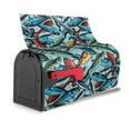 thumbnail image 3 of Gukieu Colorful Fishing Baits Print Magnetic Mailbox Cover, Sun-proof and Waterproof Home Yard Mailbox Cover-25.5x21 in, 3 of 8