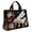 Black-1, variant on Large Quilted Tote Bags for Women Weekend Shopping Shoulder Bag Ladies Casual Printing Handbag Work Purses Green