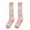 Pink, variant on Prolriy Fuzzy Socks for Women Coral Fleece Calf Socks Warm Thickening Plus Velvet Autumn and Winter Solid Color Stockings Womens Socks E