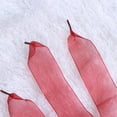 thumbnail image 4 of ADDHAT 1 Pair 4CM Wide Transparent Wine Red Shoe Laces for Party, Dancing, Hiking, and Trendy Shoe Accessories, 4 of 7