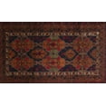thumbnail image 1 of Ahgly Company Indoor Rectangle Traditional Red Persian Area Rugs, 4' x 6', 1 of 6
