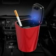 thumbnail image 5 of rourlinge Automobile Ashtray Motors Interior Double Cover With Lights Ashtray Portable Car Ashtray halloween gifts car accessories of the day, 5 of 9