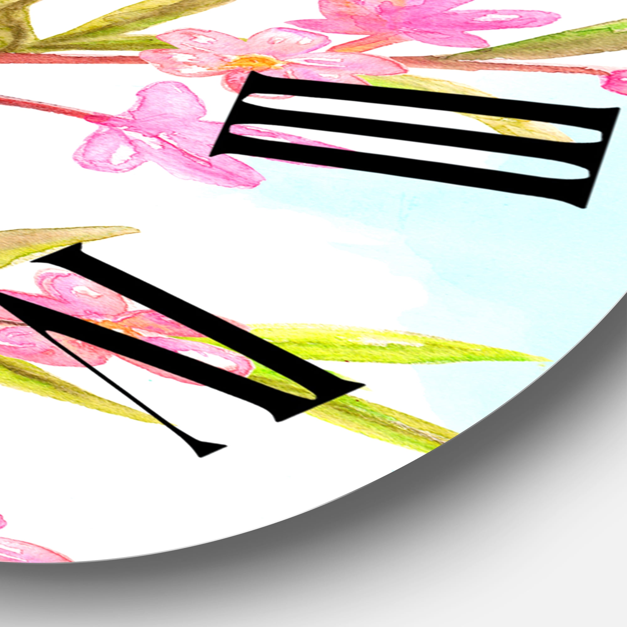 Designart 1 in Quartz Traditional Wall Clock