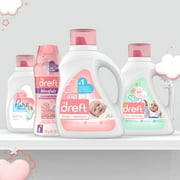 Dreft Newborn 64 Loads Baby Liquid Laundry Detergent, 100 fl oz