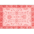 thumbnail image 1 of Ahgly Company Machine Washable Indoor Rectangle Oriental Red Traditional Area Rugs, 5' x 8', 1 of 4