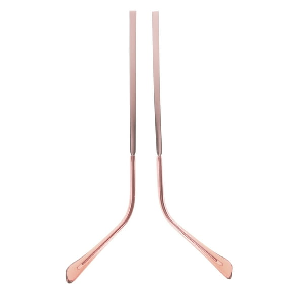 1 Pair Pink Metal Replacement Eyeglasses Temples for Travel and Photography