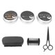 thumbnail image 2 of Bluezoo - Juego de cuidado de barba para hombre, peine de doble cara, tijeras de jabón de afeitar, herramientas para recortar barba, 2 of 8