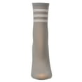 thumbnail image 6 of MeMoi Women's Shimmery Sporty Stripe Crew Sock - Womens - Female, 9-11, Gold, 6 of 6