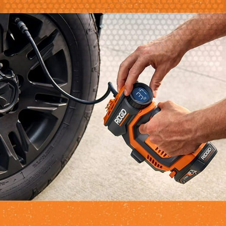 Ridgid 18 Volt Digital Universal Inflator Tool Only