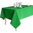 thumbnail image 2 of 210GSM Rectangle Table Cloth - Heavy Duty Water Proof Microfiber Tablecloth, Decorative Fabric Table Cover for Outdoor and Indoor Use (Green, 70 x 70 Inch), 2 of 6