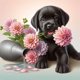 thumbnail image 3 of AZQSD - Pintura de diamante 5D con diseño de perro y flor, hecha a mano, para manualidades, bordado de animales, mosaico, punto de cruz, taladro completo, decoración del hogar, 3 of 5
