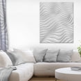 thumbnail image 1 of Fractal Rippled White 3D Waves, 1 of 3