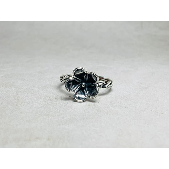 Heaven Crafts 925 Sterling Silver Flower Ring Bohemian Minimalist Statement Sunflower Ring Gift Item