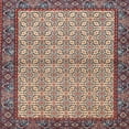 thumbnail image 1 of Ahgly Company Machine Washable Indoor Square Traditional Sepia Brown Area Rugs, 3' Square, 1 of 7