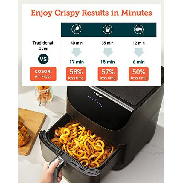 COSORI Pro Gen 2 Air Fryer 5.8QT with 13 One Touch Guinea