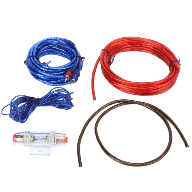 Kit de cables de tierra instalación estable y duradera Amplificador de cableado Kit de cableado de amplificador de línea de tierra Juego de cables para automóvil Juego de ANGGREK Otros