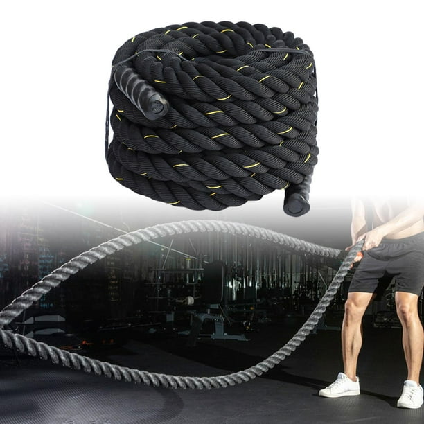 Battle Exercise Exercise Training Heavy Ropes 9.18ft 9.8ft Professional Home Gym 38mmx2.8m Yellow Walmart