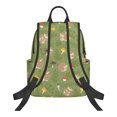 thumbnail image 3 of Cute Hedgehog With Mushrooms And Leaves Backpack Casual Shoulder Daypack Lightweight Travel Backpack For Men Women, 3 of 5
