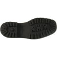 thumbnail image 4 of Sam Edelman Laguna Sesame Leather Chelsea Moto Round Toe Pull On Ankle Wide Boot (Sesame, 6), 4 of 8