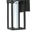 thumbnail image 5 of Globe Electric Integrated LED Matte Black Outdoor Indoor Wall Sconce, 5 of 7