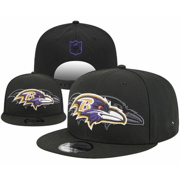 Baltimore Ravens Unisex Adjustable Baseball Cap, Football Team Cotton Curved Cap, Trendy Hip Hop Cap, Sports Cap Adjustable Cap