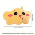 thumbnail image 2 of Cute Cloud Pillow Plush Toy Bedside Cushion Bay Window Seat Expression Cushion Creative Gift, 2 of 4