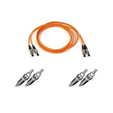 Belkin Duplex Fiber Optic Patch Cable - ST Male - ST Male - 9.84ft