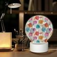 thumbnail image 6 of Daiia Easter Egg Pattern Acrylic Night Light, LED Touch Light, Bedroom Night Light, Soft Glowing Lamp Perfect Gift for Mother's Day, Birthday, or Christmas, 6 of 9
