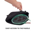 thumbnail image 5 of Deago Tennis Bag, Tennis Sling Backpack Crossbody Water Resistant for Men Women, Compatible for Pickleball Badminton Rackets (Pink), 5 of 9