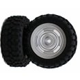 thumbnail image 4 of ZheElen Plastic Wear-resistant Wheel Rims Tyre For 1/24 SCX24 RC Car Part RC Car Accessories Replacement Parts RC Upgrade Part Silver, 4 of 6