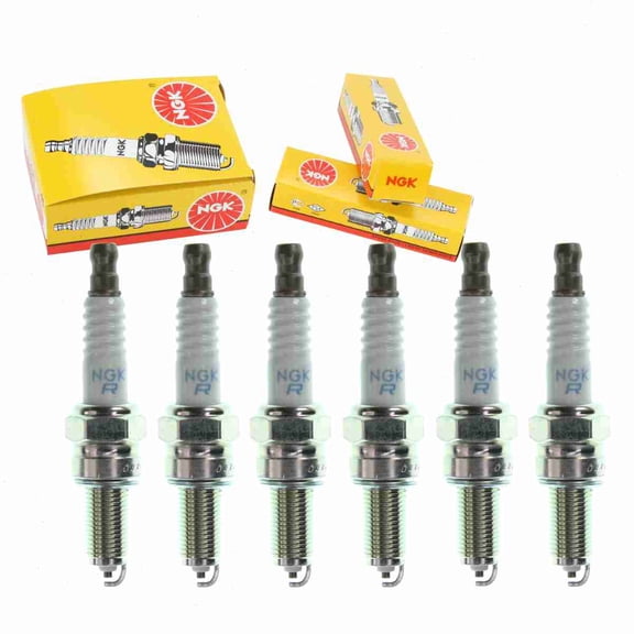 6 pc NGK 6607 Standard Spark Plugs for 756767 887481 92070-0020 94702-00428 Ignition Wire Secondary