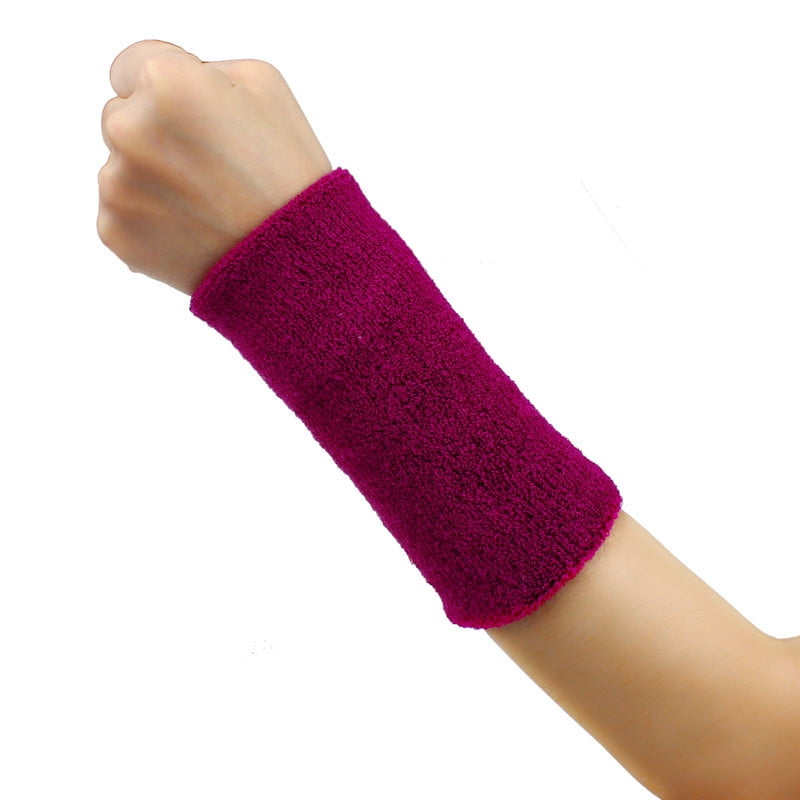 Sweat Band Sweatband Wristband Arm Band Basketball Tennis Gym Yoga PP