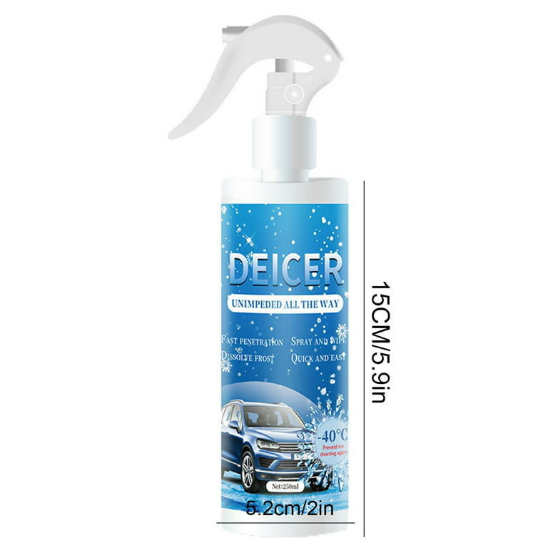 Windshield Spray Deicer Car Snow Melting Spray Windshield Spray Agent  Defrosting Liquid Snow Melting Agent For Car And Home Use