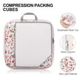 thumbnail image 6 of (2 pack) Gonex 6 Set Compression Packing Cubes Mesh Luggage Organizers for Travel Accessories Suitcase Storage Bags Set, 6 of 8