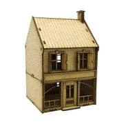 1/72 European Building Model Kits Layout Scenery Hobby Toys 3D Puzzles Architecture Scene Architecture Scene Model for Diorama Decor Layout