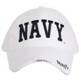 thumbnail image 2 of Deluxe Navy Low Profile Cap - White, 2 of 5