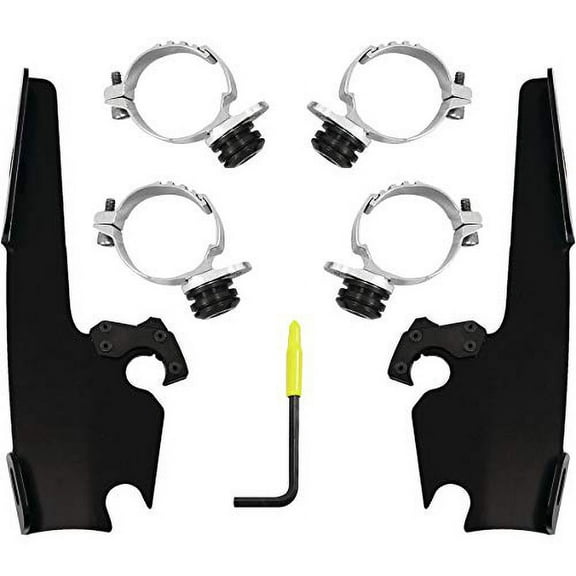 Memphis Shades 18 Fxlr Lowrider Mount Kit Bw Fxlr Blk Meb2036 New