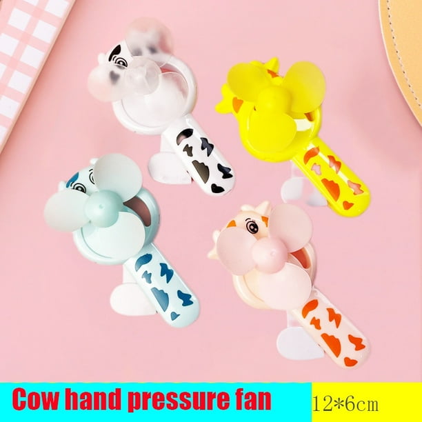 Lindo mini Ventilador Portátil Pequeño Práctico electri Recargable Por USB Para Cuello Eléctrico Con Luz De Carga De Batería De Mano Escritorio