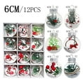 thumbnail image 2 of Christmas Ball Ornaments, Christmas Tree Decorations, Holiday Party Hanging Ornaments, Durable PVC Material, Multiple Styles for Home and Event Decor, 2 of 5