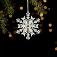 thumbnail image 2 of YIKA Christmas Decoration Christmas Decorations Christmas Tree Pendant Snowflakes Flower Garlands And Bowknots Shaped Ornaments Christmas Gifts, 2 of 6