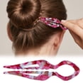 thumbnail image 2 of Horquillas para el pelo, horquillas elegantes para recogidos, mecanismo de bloqueo francés de doble muesca, horquillas que se sueltan, 2 of 6