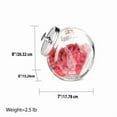 thumbnail image 4 of Large 91 oz. Round Glass Candy Storage Jar with Stainless Steel Top, Clear, 4 of 5