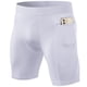 thumbnail image 1 of Pantalones cortos de fitness ajustados para hombre con bolsillo con cremallera, elásticos, absorbentes, de secado rápido, para entrenamiento de carrera, pantalones deportivos 11407, 1 of 8