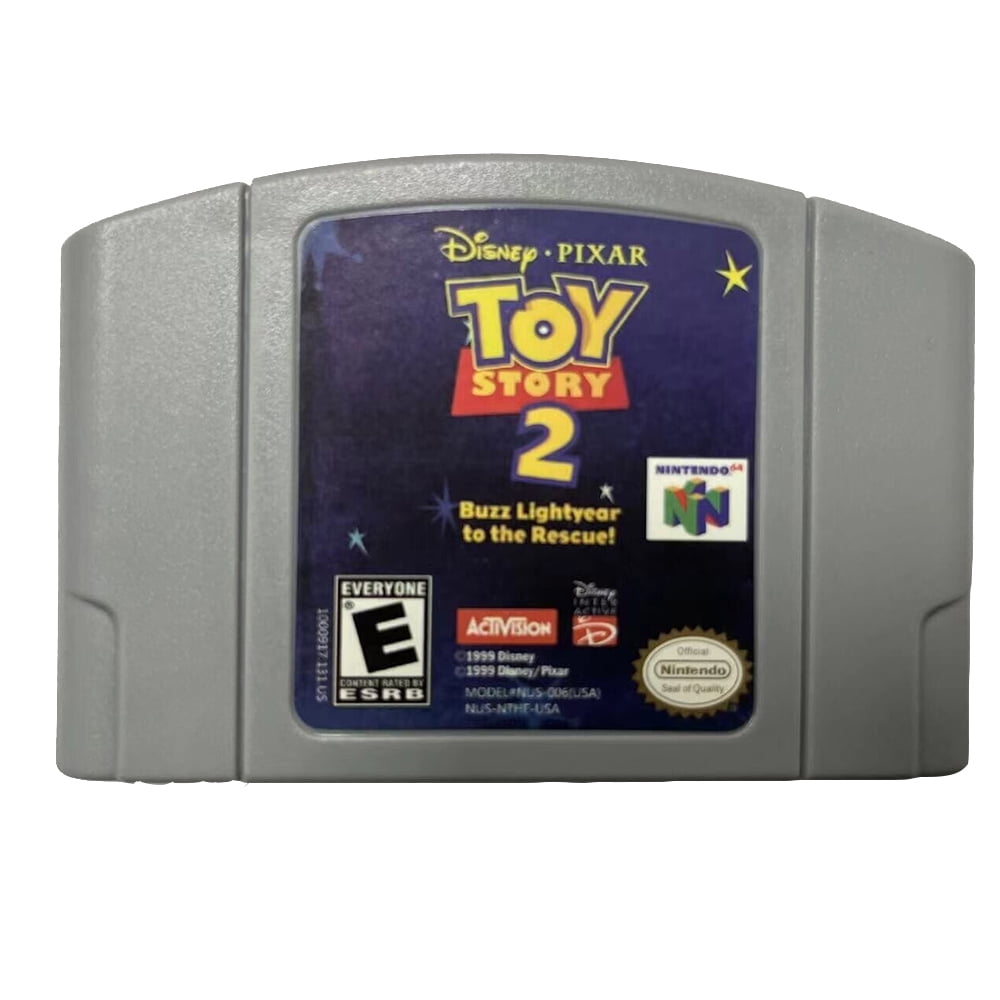 TOY STORY 2 Video Game Card Cartridge Console for N64 US Version