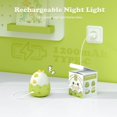 thumbnail image 5 of UNEEDE LED Dinosaurs Night Light, Rechargeable Touch Control Lamp for Kids Bedroom Decor, 5 of 7