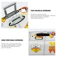 thumbnail image 5 of Kdxio Construction signs Pattern Luggage Cover for Travel,Elastic and Durable,Fits 18-32 Inch,Anti-Scratch Suitcase Protector, 5 of 9