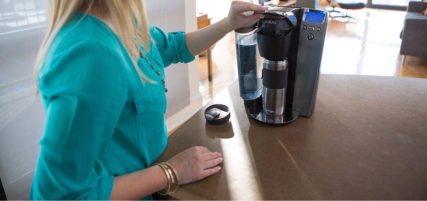 REVIEW Keurig Coffee Travel Mugs & Brew Over Iced Coffee Tumbler Contigo 