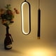 thumbnail image 3 of Lámpara de pared Bsvklp nórdica 3000k-6000k luz cálida negra, 3 of 9
