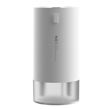 

430ML Mini Double Spray Humidifier Car Digital Air Humidifier Night Light USB Charging Humidificadores White