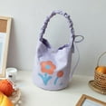 thumbnail image 2 of Sac à Lunch en Toile Sac à Main Seau Mignon Sac de Rangement Sac de Courses, 2 of 2